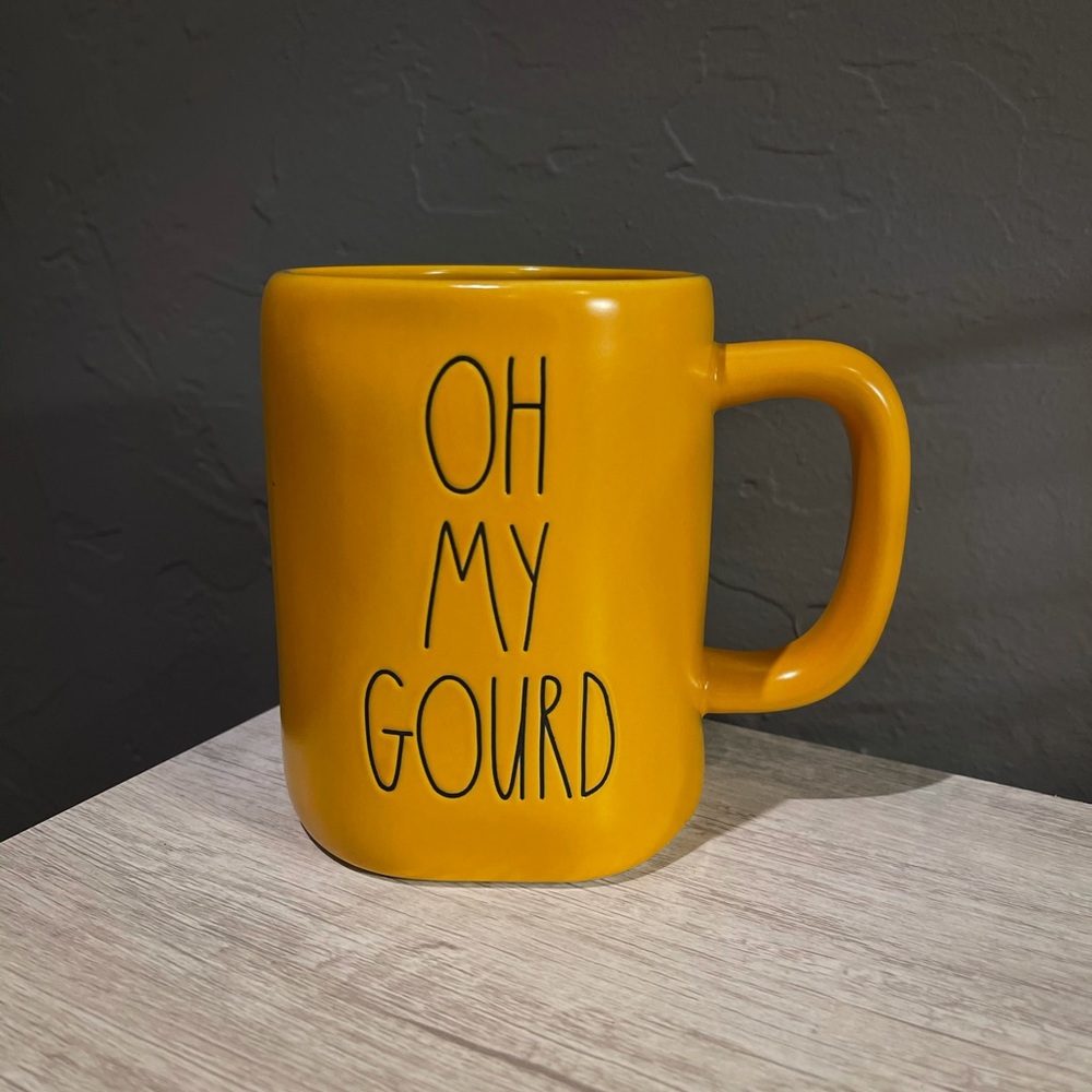 Rae Dunn Oh My Gourd Mug